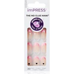 KISS imPRESS The No Glue Mani sztuczne paznokcie samoprzylepne Ditto 30 szt.