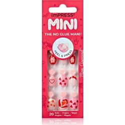 KISS imPRESS Mini sztuczne paznokcie samoprzylepne 28 szt.
