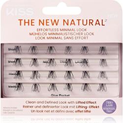 KISS The New Natural Effortless Minimal Look kępki rzęs bez węzełków Trio 01 24 szt.