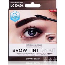 KISS Brow Tint DIY Kit farbka do brwi odcień Brown 20 ml