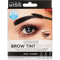 KISS Brow Tint DIY Kit farbka do brwi odcień Black 20 ml