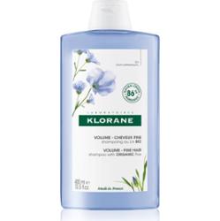 Klorane Flax Fiber Bio szampon do włosów cienkich i przyklapniętych 400 ml