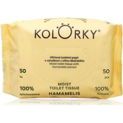 Kolorky Moist Toilet Tissue Hamamelis nawilżany papier toaletowy 50 szt.