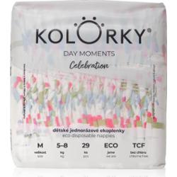 Kolorky DAY Moments Celebration jednorazowe pieluszki EKO Size M 5-8 kg 29 szt.