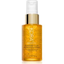 KORA Organics Turmeric Glow Foaming Cleanser pianka oczyszczająca do twarzy 30 ml