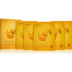 KORIKA SuperFruits Hallabong - Set of 5 Brightening Face Sheet Masks zestaw maseczek do twarzy w obniżonej cenie z efektem rozjaśniającym Hallabong