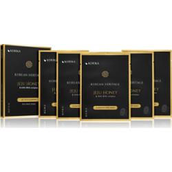 KORIKA Korean Heritage Set of 5 Cleansing Face Sheet Masks zestaw maseczek do twarzy w obniżonej cenie do doskonałego oczyszczania skóry