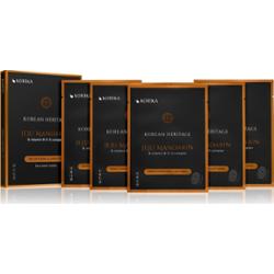 KORIKA Korean Heritage Set of 5 Skin Illuminating Face Sheet Masks zestaw maseczek do twarzy w obniżonej cenie z efektem rozjaśniającym