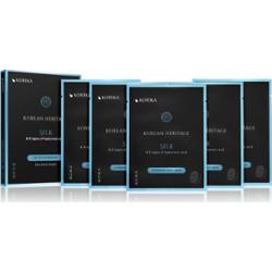 KORIKA Korean Heritage Set of 5 Hydrating Face Sheet Masks zestaw maseczek do twarzy w obniżonej cenie o działaniu nawilżającym