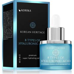 KORIKA Korean Heritage 8 Types of Hyaluronic Acid Premium Super Hydrating Serum nawilżające serum do twarzy z 8 rodzajami kwasu hialuronowego 30 ml