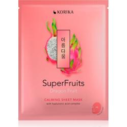KORIKA SuperFruits Dragon Fruit - Calming Sheet Mask maska łagodząca w płacie Dragon fruit 25 g