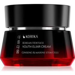 KORIKA Korean Heritage Ginseng & Marine Stem Cells Youth Elixir Cream odżywczy krem antyoksydacyjny do odmładzania skóry 50 ml