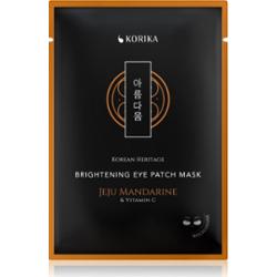 KORIKA Korean Heritage Brightening Eye Patch Mask Jeju Mandarine & Vitamin C maseczka rozjaśniająca do okolic oczu 2 szt.