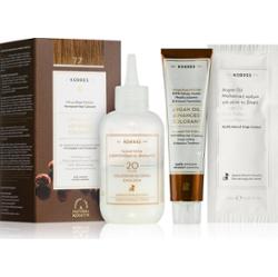 Korres Argan Oil trwała farba do włosów z olejkiem arganowym odcień 7.7 Mocha 50 ml