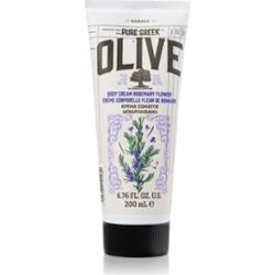 Korres Pure Greek Olive & Rosemary Flower nawilżający krem do ciała z olejem z oliwek 200 ml