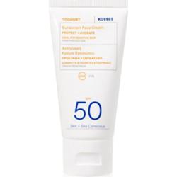 Korres Yoghurt Sunscreen krem do opalania twarzy o działaniu nawilżającym SPF 30 50 ml