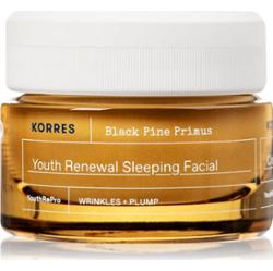 Korres Black Pine Primus nocny krem do twarzy przeciw oznakom starzenia 40 ml
