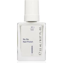 Korres No No Nail Polish lakier pielęgnujący do paznokci odcień 02 Milky White 11 ml