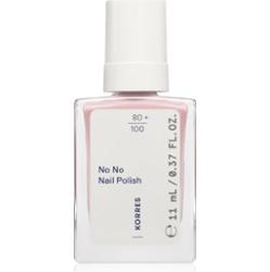 Korres No No Nail Polish lakier pielęgnujący do paznokci odcień 17 Creamy Pink 11 ml