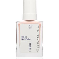Korres No No Nail Polish lakier pielęgnujący do paznokci odcień 20 Peach Blush 11 ml