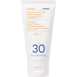 Korres Yoghurt Sunscreen krem do opalania twarzy z wysoką ochroną UV SPF 30 50 ml
