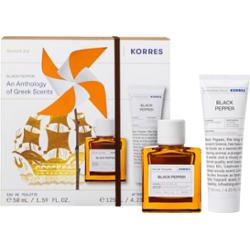 Korres Black Pepper zestaw upominkowy dla mężczyzn