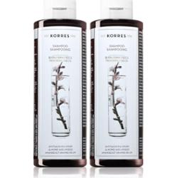 Korres Almond & Linseed szampon do włosów suchych i zniszczonych wygodne opakowanie