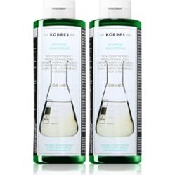 Korres Cystine & Minerals szampon przeciw wypadaniu włosów wygodne opakowanie dla mężczyzn