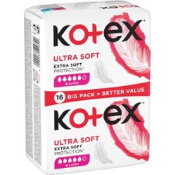 Kotex Ultra Soft Super podpaski 16 szt.