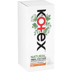 Kotex Natural Normal Everyday Freshness Liners wkładki higieniczne 40 szt.