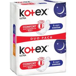 Kotex Ultra Comfort Night podpaski 12 szt.