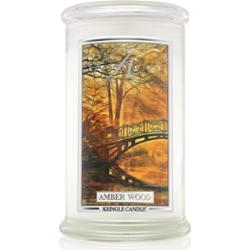 Kringle Candle Amber Wood świeczka zapachowa 624 g