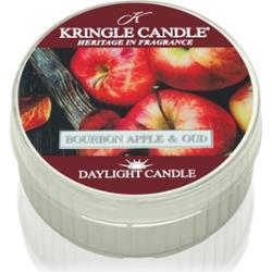 Kringle Candle Bourbon Apple & Oud świeczka typu tealight 42 g