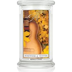 Kringle Candle Rosewood & Vetiver świeczka zapachowa 623 g