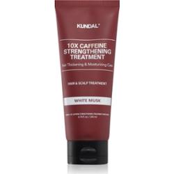 KUNDAL Caffeine 10X White Musk pielęgnacja wzmacniająca do włosów osłabionych, łamliwych 200 ml