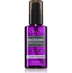 KUNDAL Macadamia Ultra Serum Cherry Blossom regenerujące serum w olejku do włosów zniszczonych 100 ml