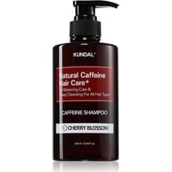 KUNDAL Caffeine Shampoo Cherry Blossom szampon naturalny przeciw wypadaniu włosów 500 ml