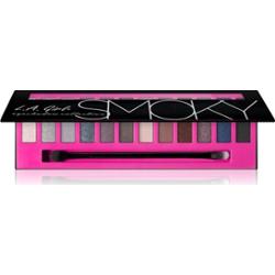 L.A. Girl Cosmetics Beauty Brick Collection paleta cieni do powiek odcień Smoky 12 g