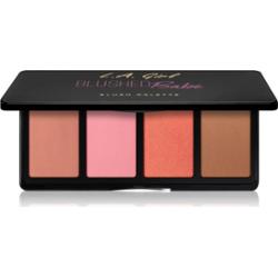 L.A. Girl Cosmetics Fanatic paleta róży odcień Blushed Babe 4x4 g