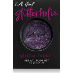 L.A. Girl Cosmetics Glitterholic błyszczące cienie do powiek odcień Party Girl 1.2 g