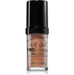 L.A. Girl Cosmetics PRO. Coverage rozjaśniający podkład w płynie odcień Nude Beige 28 ml