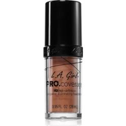 L.A. Girl Cosmetics PRO. Coverage rozjaśniający podkład w płynie odcień Beige 28 ml