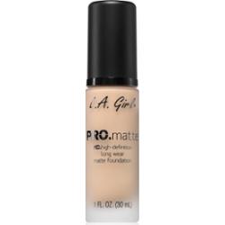 L.A. Girl Cosmetics PRO. Matte HD trwały podkład z matowym wykończeniem odcień Beige 30 ml
