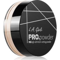L.A. Girl Cosmetics PRO. Powder puder utrwalająco-matujący odcień Banana Yellow 5 g