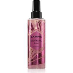 La Rive Sparkling Rose mgiełka do ciała z brokatem dla kobiet 200 ml
