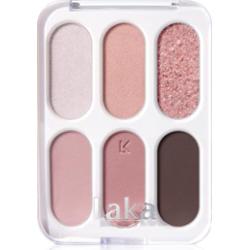 Laka Forever6 Eye Palette paleta cieni do powiek odcień 03 Prim Rose 7 g