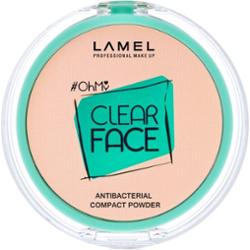 LAMEL OhMy Clear Face puder w kompakcie ze środkiem antybakteryjnym odcień 403 Rosy beige 6 g