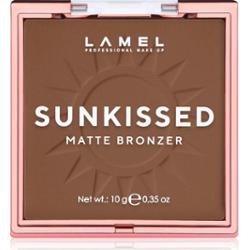 LAMEL BASIC Sunkissed pudrowy bronzer z matowym wykończeniem 402 10 g