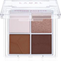 LAMEL Fusion paleta cieni do powiek odcień 402 10 g