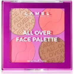 LAMEL All-Over Face Palette paletka do całej twarzy odcień 02 11.5 g